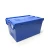 Import Plastic Oblique insert logistics box for storage food or sundries with a place for laber from China