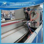 plastic pipe three claws hauling off machine
