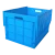 Import plastic shipping collapsible storage crate /bin industrial stackable crates/storage container crates cage containers from China