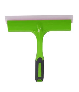 plastic T style silicon window cleaning squeegee ice scraper wiper blade auto glass tools snow cleaner