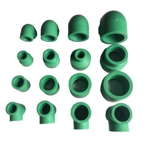 PN16 Water Supply Pipe Plastic Connectors 90 Degree Elbow PPR Pipes Fittings