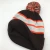 Import pom knit beanie winter hat , knit beanie with ball , striped knit beanie with pom pom from China