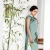 Import Popular and Fashion Chinese Clothing Dress Ladies Slim Modern Pure Silk Cheongsam from China