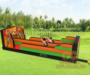 Popular Factory Price Commercial PVC Inflatable Basketball Bungee Run