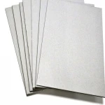 Popular grade A book cover gray board paper