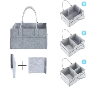 Portable Caddi Basket Travel Wholesale Hanging Nursery Storage Bag Diaper Caddy Organizer Putska