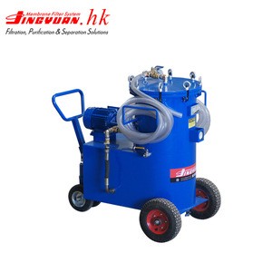 Portable motor hydraulic oil filtration equipment cart transformer oil purification machine