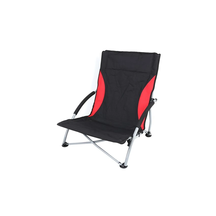 Portable Outdoor Low Seat Folding Beach Chair Durable Reclining Foldable Camping Chair