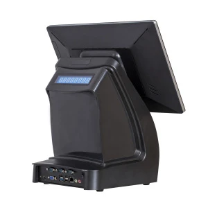 POS-E15  Fast Food Touch Screen All in One POS System with Built in Printer