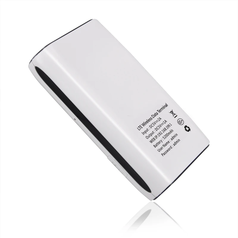 Power Bank 5200mAh LCD Display  4G LTE Wireless Modem Router  With SIM TF Card Slot Pocket Wifi Router