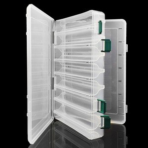 PP 14 Cells Plastic Containers Storage Fishing Lures Fishing Tackle Box