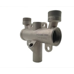 Precision Lost Wax Investment Casting Stainless Steel Steam &amp; Cold Water Mixer Valve Body For Washdown Station