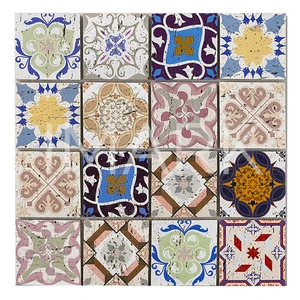 Premium Inkjet Digital Printed Moroccan Sassi Marrakesh Glass Mosaic Tiles
