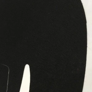 Premium quality OEM spunlace Activated carbon fiber mask non-woven black mask base fabric