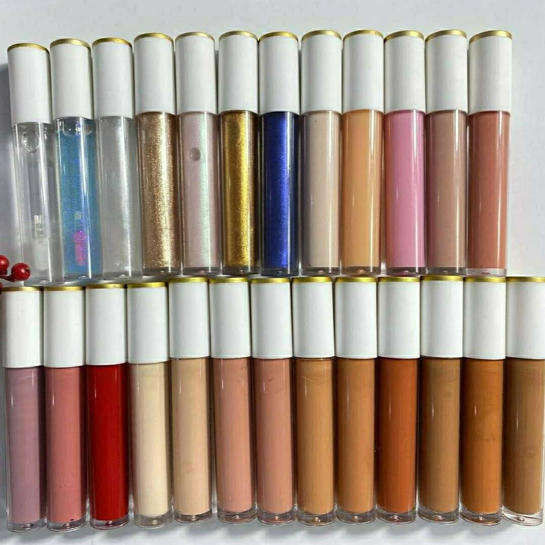 Private Label Lip Gloss Custom Matte 30 Colors Lip Gloss Long Lasting Waterproof Make Your Own Brand Lip Gloss LipStick