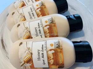 Private Label Moisturizer Honey Goat Milk Lotion Hand & Body Lotion