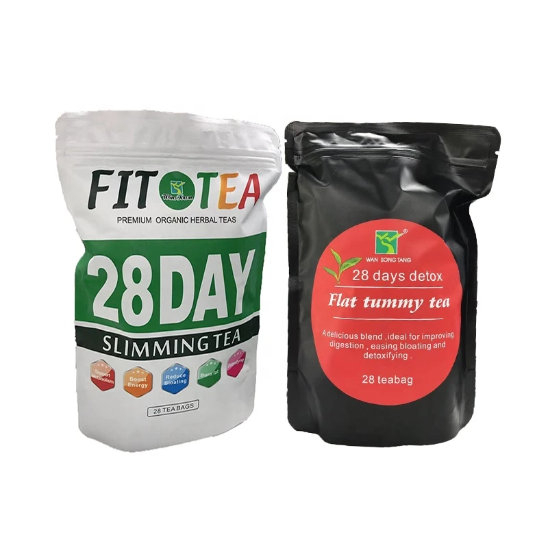 Private Label Weight Loss 28 Day beauty Flat Tummy Tea Slimming Detox Tea