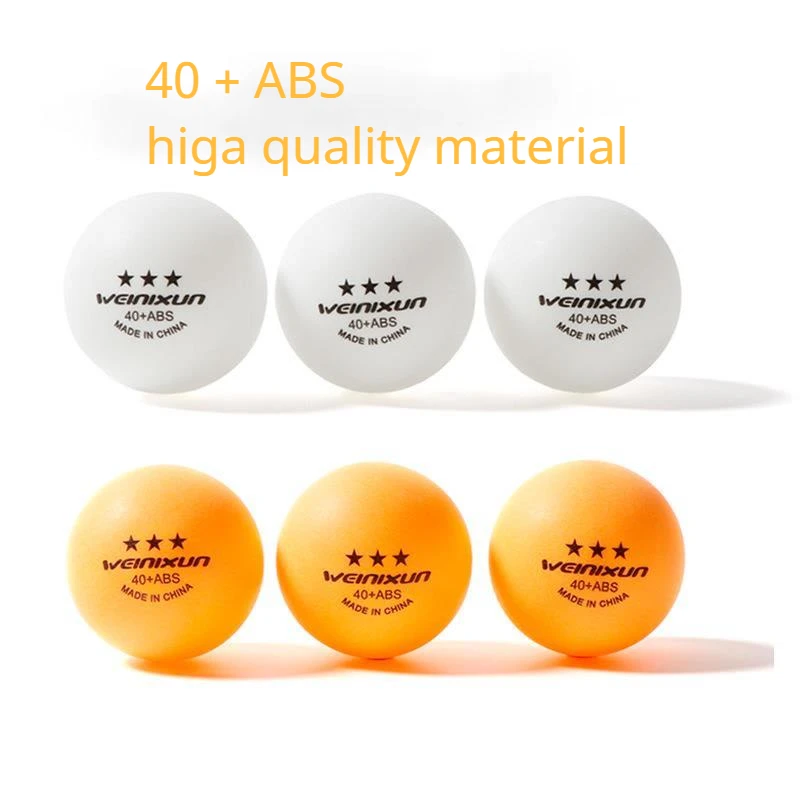 professional pingpong ball original china ball 40mm new ABS materials for training table tennis 100PCS/set