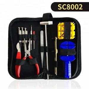 Professional Watchmakers Tools Back Case Opener Link Remover Spring Bar Tool Watch Repair Tool Kit