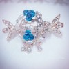 Promotion Alloy Hairdress Rhinestone Hair Clip Claw Wholesale