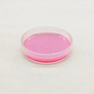 PS Material Transparent  Disposable round sterilized  70mm Plastic Laboratory Petri Dish with certificate
