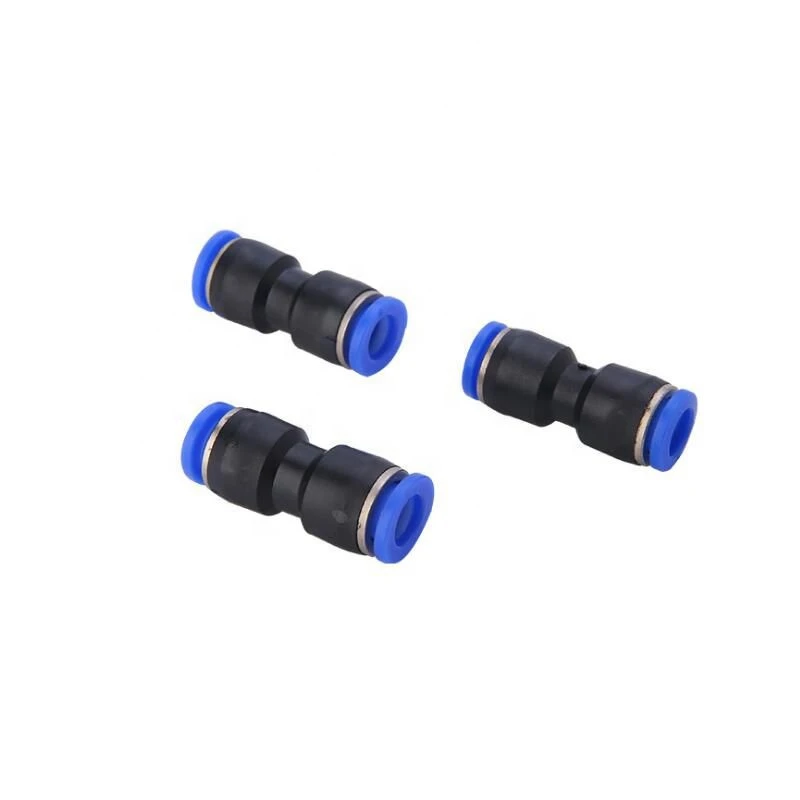 PU-6 Plastic Pneumatic Straight Quick Connectors 6mm Coupling Air compressor Hose Fittings Pipe Coupler