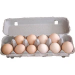 Pulp Paper Quail Egg Tray Customized Environmentally Friendly Egg Tray 12 Shape And 6 Shape