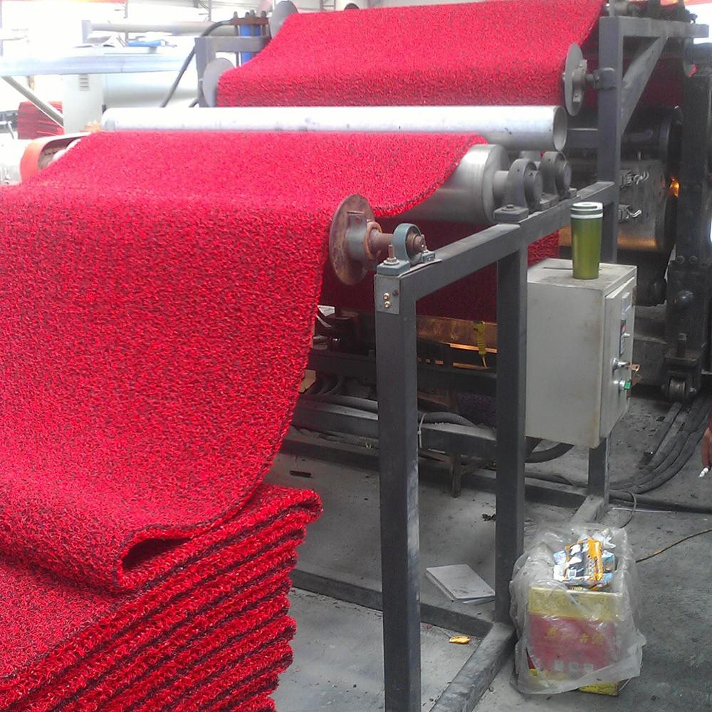 Buy Pvc Car Mat Making Machine Plastic Door Mat Extruder Double Color ...