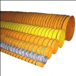 pvc fabric flexible air duct for machine