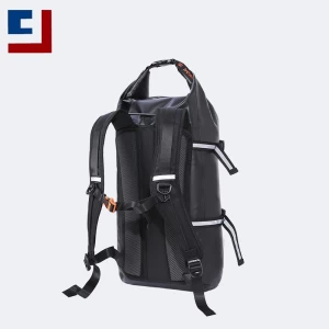 PVC Roll Top waterproof luggage backpack motorcycle bag