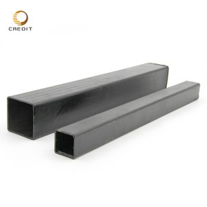 Q195-Q345 carbon steel inch weight ms square rectangular hollow pipe supplier manufacturer galvanized welded black iron tube
