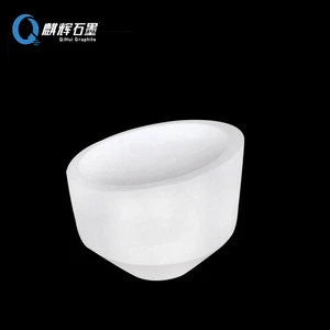 Qihui high purity SiO2 ceramic bowl for gold silver melting