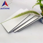 Quality Assurance pvc film copper brushed aluminum composite panel  mirror reflective aluminium composite panel