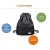 Import Quality Custom 420 D Polyester Nylon Drawstring Backpack Gym Bags String back pack Logo sport Cinch Sacks from China