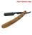 Import quality wood handle swing lock shaving straight razor from Pakistan