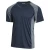 Import Quick dry t-shirt cut and sew apparel with color block tshirt color combination t shirt polyester fabrics for sport t shirts from China