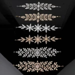 Qushine 2020 Hotsale Multi-styles Leaves Headband Rhinestone Zircon Tiara Wedding Bridal Hair Accessories