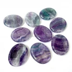 Rainbow Fluorite  Worry Stone For Sale : Thumb Stone
