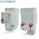 RCBO MCB 230V 1P+N 2P+N 3P+N Earth Leakage Circuit Breaker with Over and Short Leakage Protection Circuit Breaker