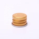 Ready To Ship 20/400 Aluminium Screw Caps Threaded Lids For PET Bottle