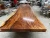 Import Ready to ship large size irregular shaped 12 seater solid Walnut Parota wood dining table live edge wood slab tables from China