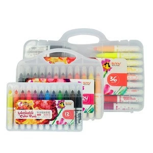 Ready to ship SUNNY brand jumbo size 24colors set of watercolor pens art markers