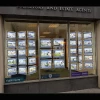 Real Estate Agent Magnetic Acrylic Led Light Box Window Backlit Display