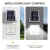 Import Rechargeable Two Years warranty Waterproof Garden Outdoor Led Solar Wall Light Slim Solar Flood Light from China