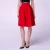 Import Red Knee Office Day Summer Elegant Circle A-line Cotton Skirt from USA