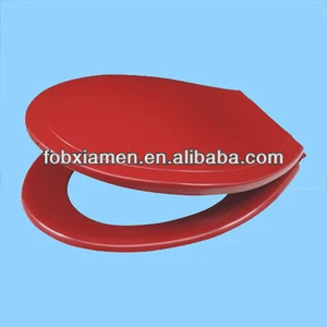 Red Portable European Reusable Toilet Seat Covers