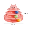 Rena Pet Hot Selling Animal Pet Game Accessory Cat Plastic Toy with Small Play Balls