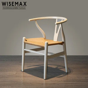 Replica Wishbone Dining Chair Restaurant chair Hans Wegner Y Chair by Ash Wood