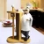 Import Resin chef statue shape the cooker resin kitchen tissue paper roll holder from China