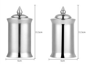 Restaurant and Hotel Stainless Steel Toothpick Holder